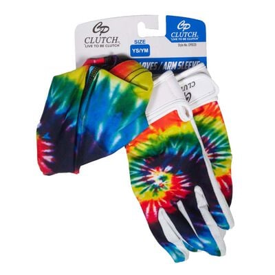 Cp Clutch Youth Tie Dye Batting Gloves