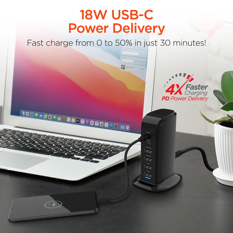 Hypergear Power Tower 42W High-Speed Charging Station image number 2