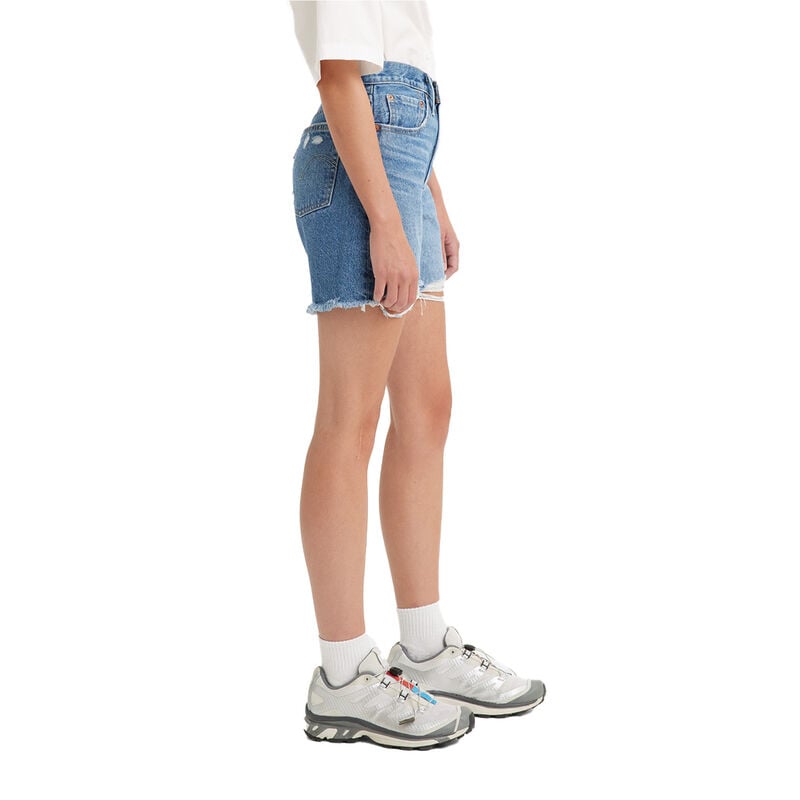 Levi's Women's 501 Mid Thigh Shorts image number 2