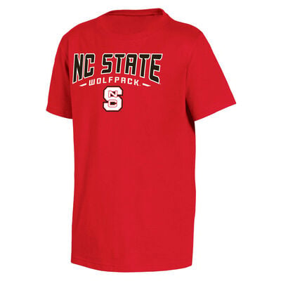 Knights Apparel Youth North Carolina State Classic Arch Short Sleeve T-Shirt