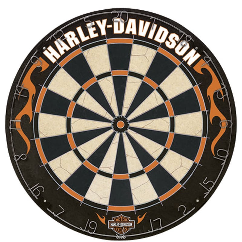 Dart World Harley Davison Dartboard image number 0