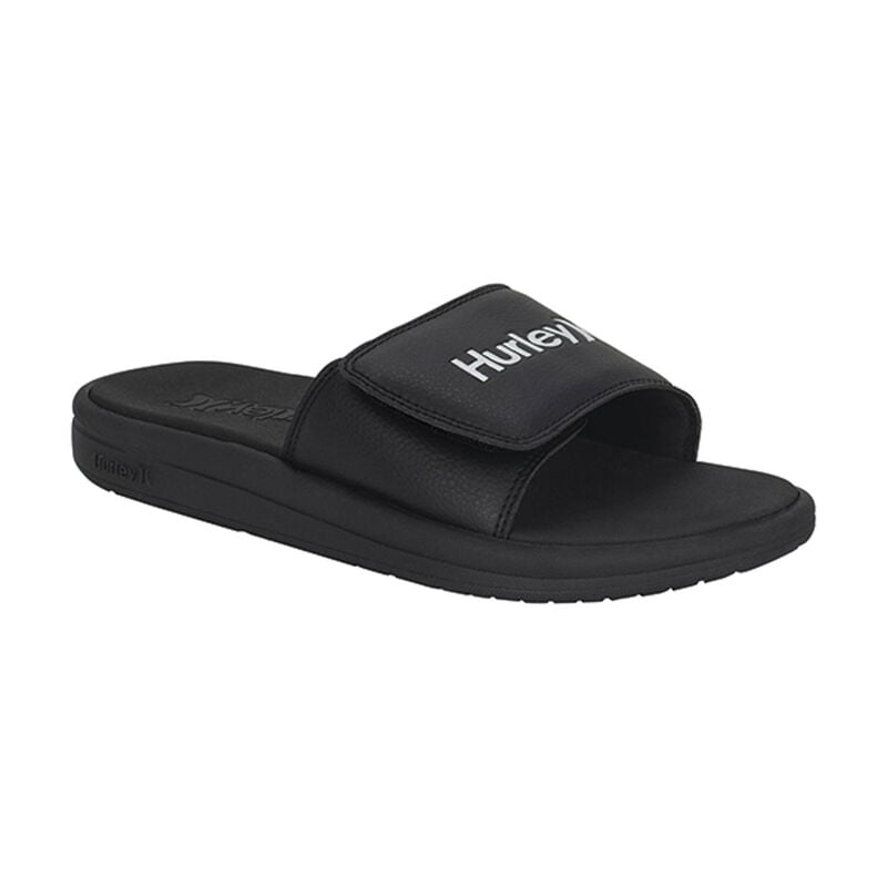 Hurley Men's One and Only Velcro Slides image number 0