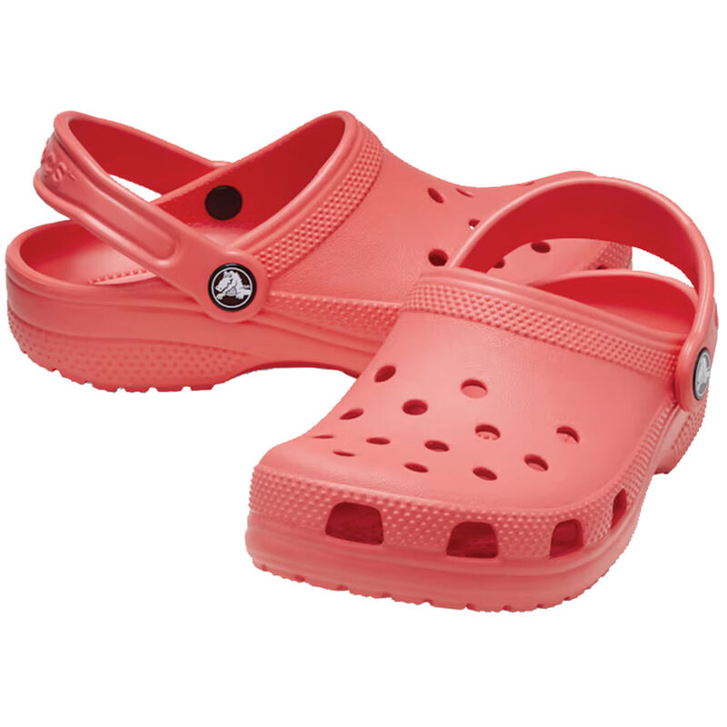 Crocs Youth Classic Neon Watermelon Clogs image number 2