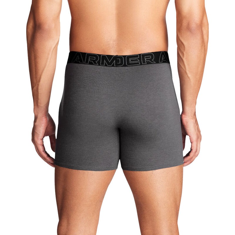 Under Armour Men's 6" Performance Cotton Underwear- 3Pk image number 2