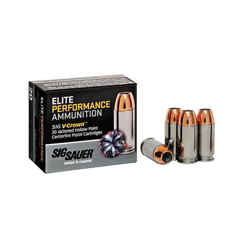 Sig Sauer 380 Auto/ACP 90GR JHP Elite Performance Ammunition image number 0
