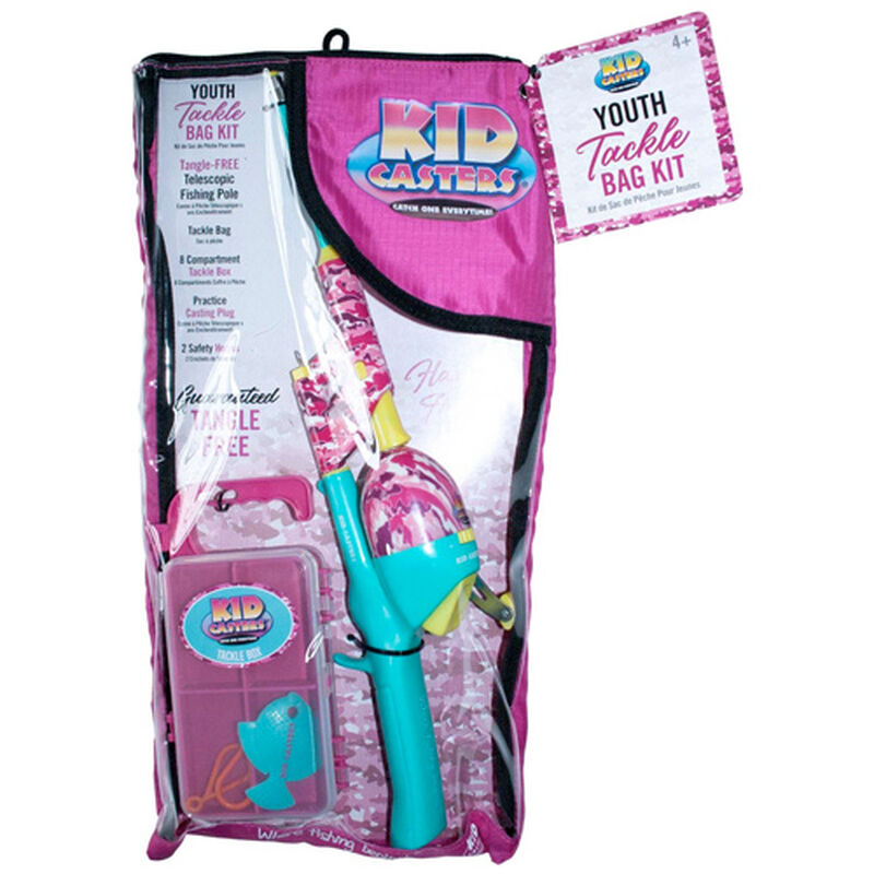 Kid Casters Tackle Box - Pink - Yahoo Shopping