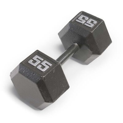 Marcy 55lb Cast Iron Hex Dumbbell