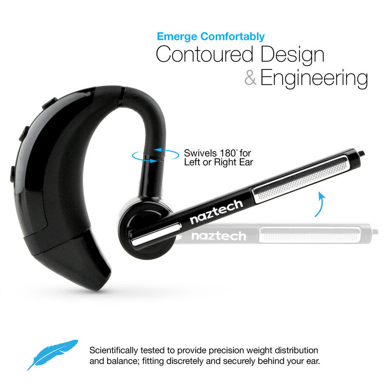 Naztech N750 Emerge Wireless Headset image number 1