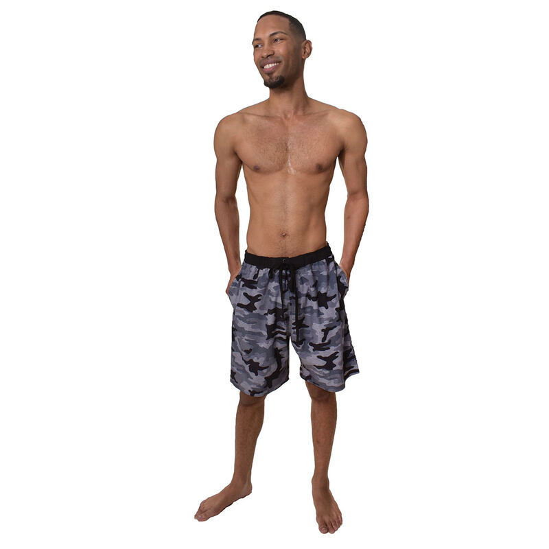 Canyon Creek Men's Camo Stretch Boardshort image number 0