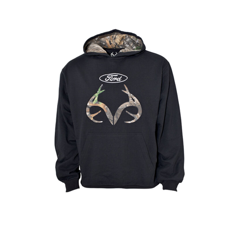 Ford Men's Logo with Antlers Hoodie, , large image number 0