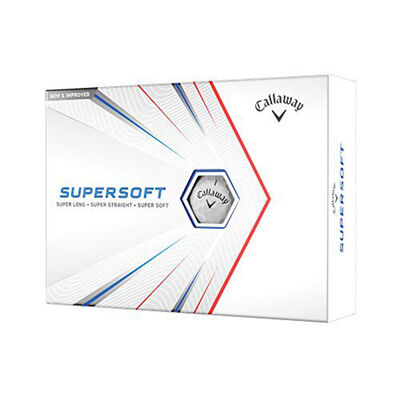 Callaway Golf Supersoft White Golf Balls 12 Pack