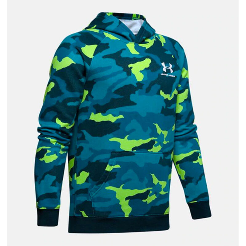 Under Armour Boys' Rival Camo Printed Hoodie image number 0