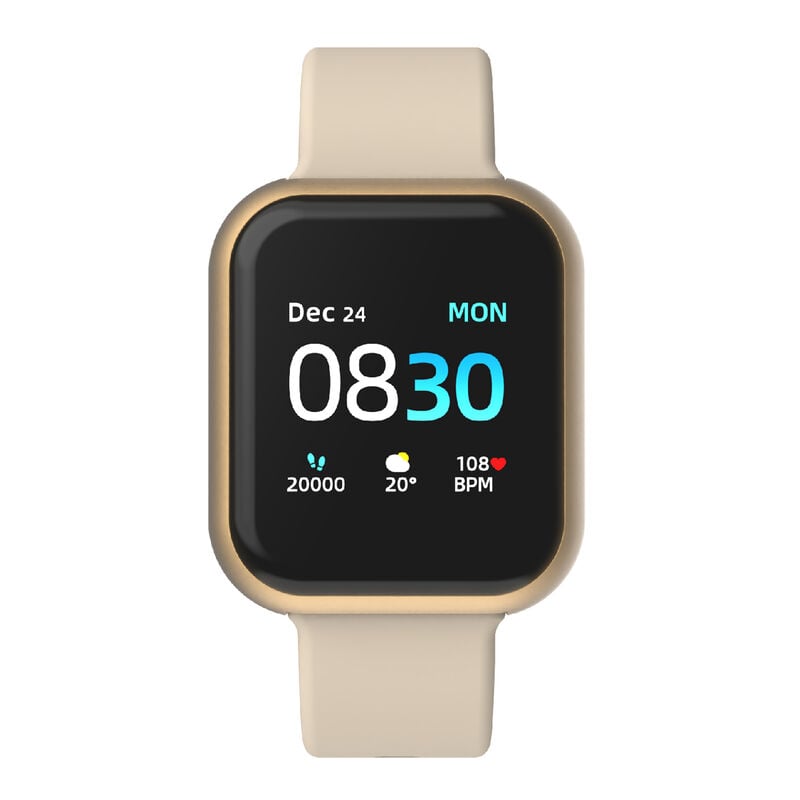 Itouch Air 3 Smartwatch: Gold Case with Beige Strap image number 3