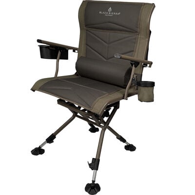 Black Sierra Pro Series Swivel Chair