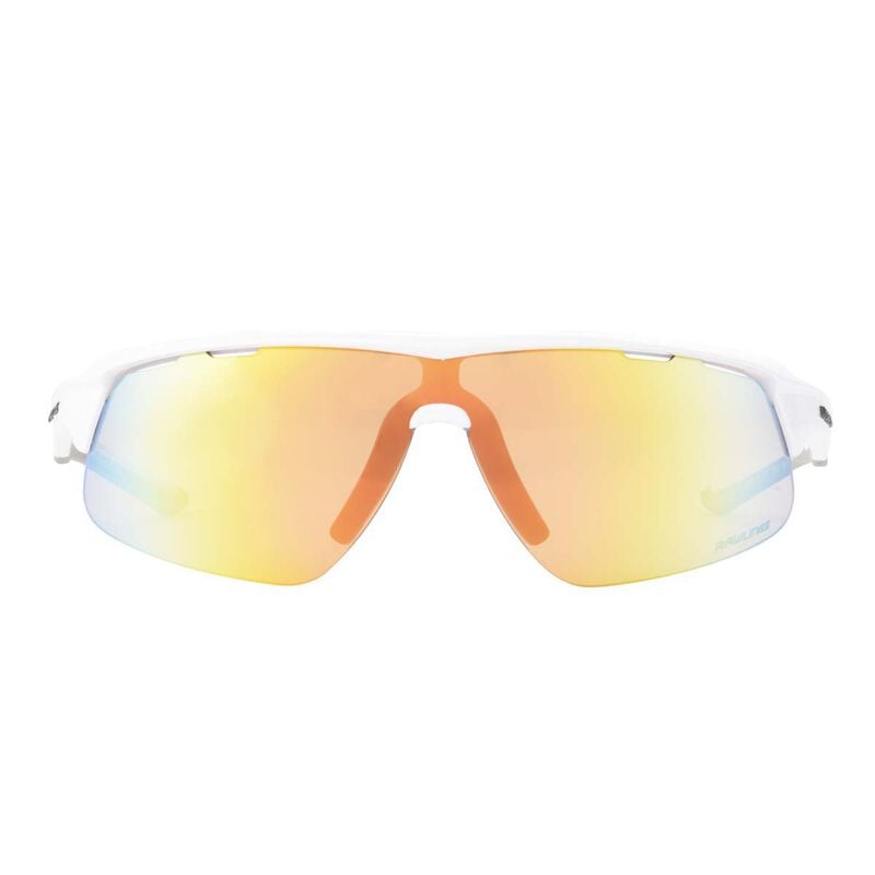 Rawlings Youth Youth White Orange Shield Marquis Sunglasses image number 1