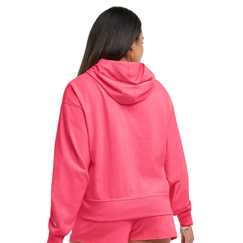 Champion Women's Midweight Jersey Hoodie image number 1