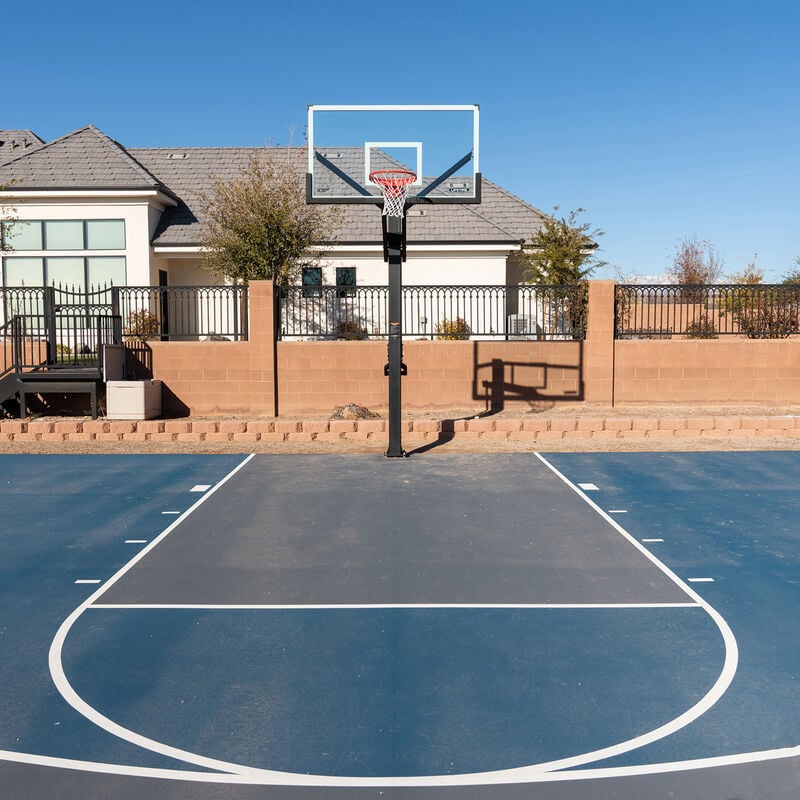 Mammoth 72" 90964 Glass In-Ground Basketball System image number 8