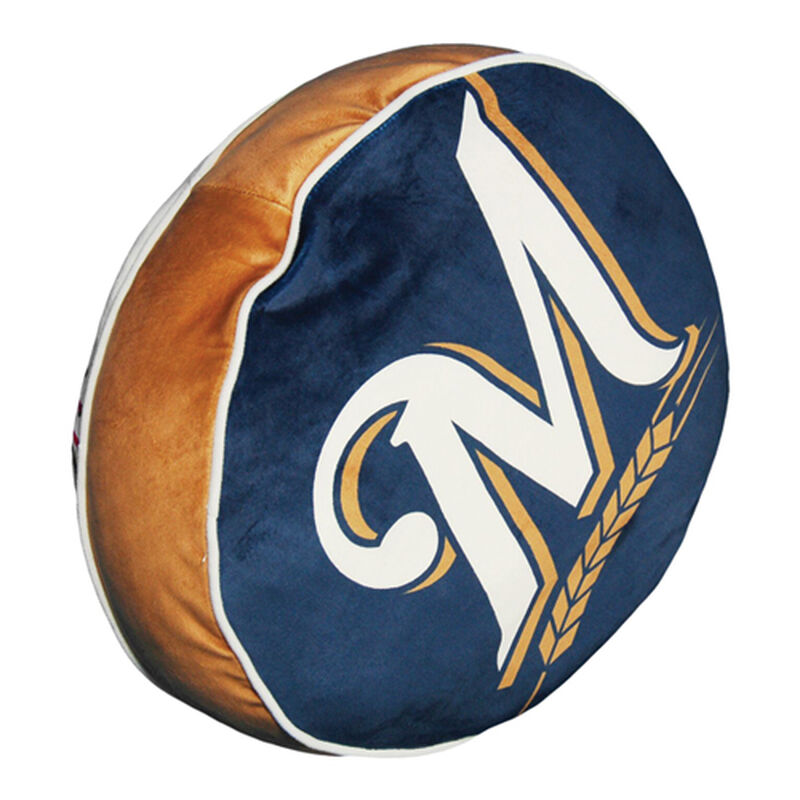 Northwest Co Milwaukee Brewers 15" Cloud Pillow image number 0