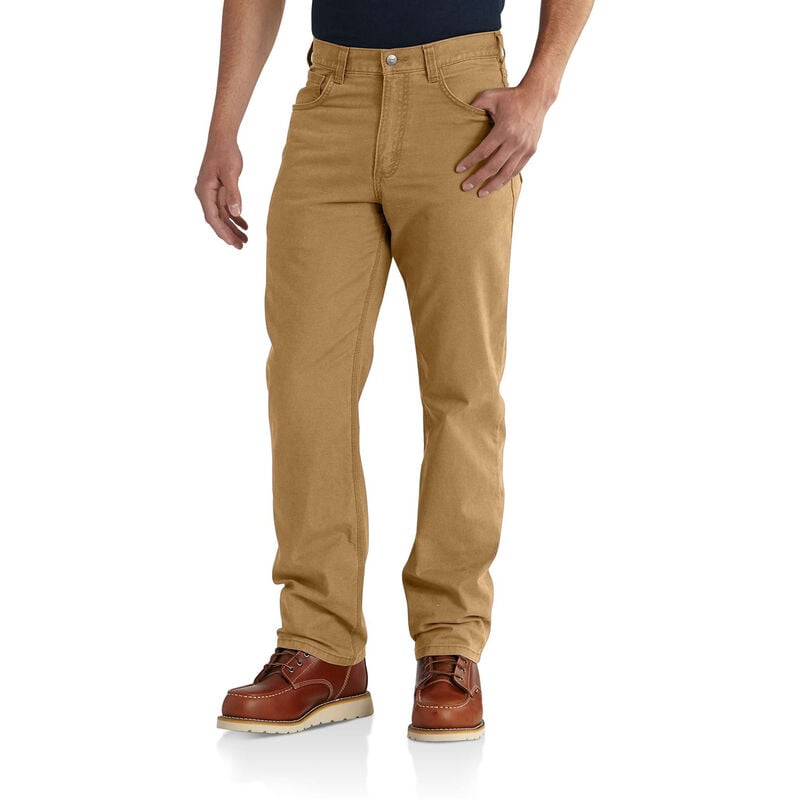 Carhartt Rugged Flex? Relaxed Fit Canvas 5-Pocket Work Pant image number 0