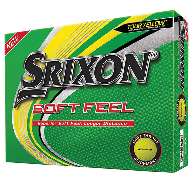 Srixon Soft Feel Tour Yellow Dozen Golf Balls image number 0