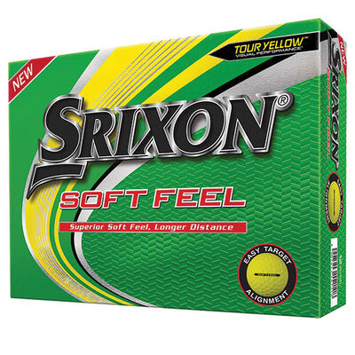Srixon Soft Feel Tour Yellow Dozen Golf Balls
