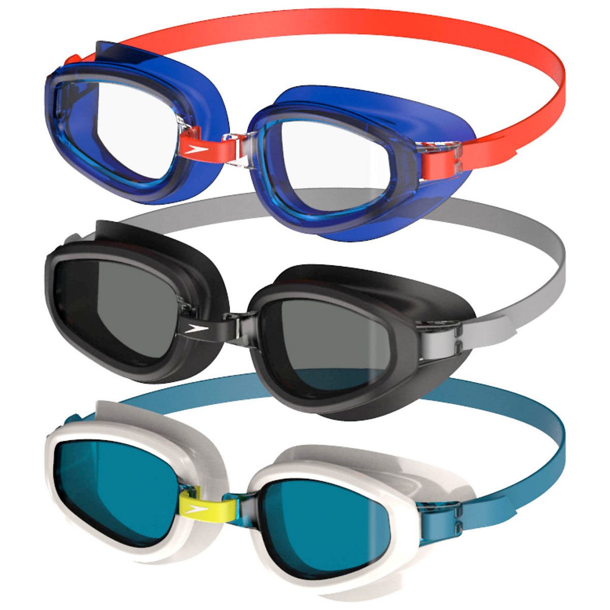 Speedo Adult Hermosa 2.0 Swim Goggles 3-pack Eye Wear for sale online 