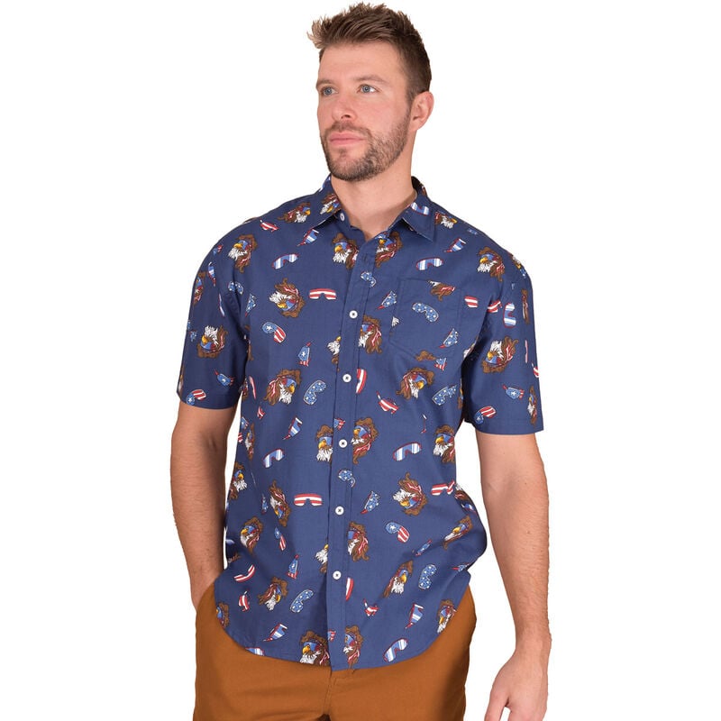 Staghorn Outfit Men's Short Sleeve Print Woven image number 2