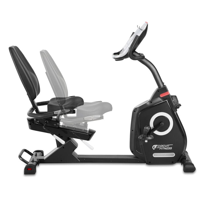 Circuit Fitness Magnetic Recumbent Exercise Bike image number 10