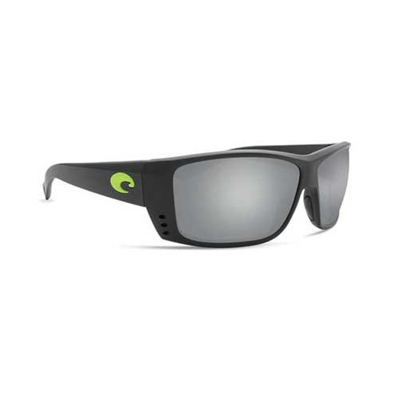 Costa Cat Cay Matte Black Frame with Silver Gray Mirror Lens, , large image number 0