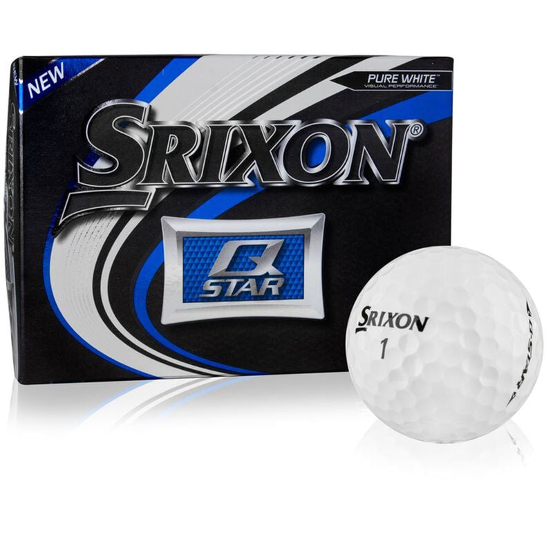 Srixon Q-Star 6 White Golf Balls 12 Pack image number 0