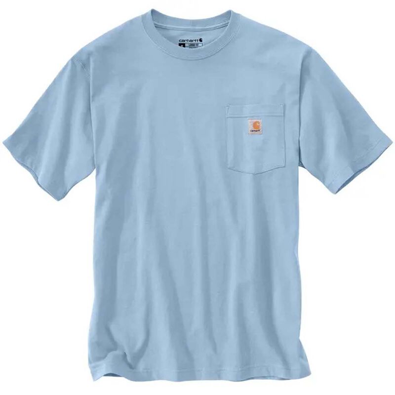 Carhartt Men's Loose Fit Heavyweight Short-Sleeve Pocket T-Shirt image number 1
