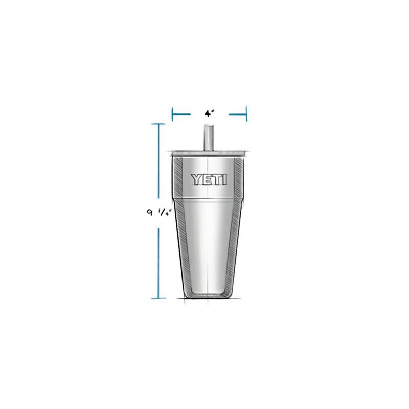 YETI Rambler Stackable Cup with Straw Lid - 26 fl. oz.