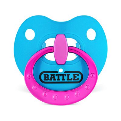 Battle Sports Chrome Binky Lip Mouthguard