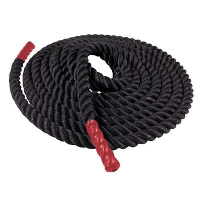 Go Fit 40' Combat Rope with Manual - 1.5" Thick with Molded Handles