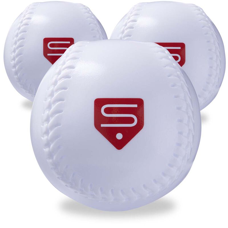 Sweetspot 3 Pack Plastic Baseball image number 0