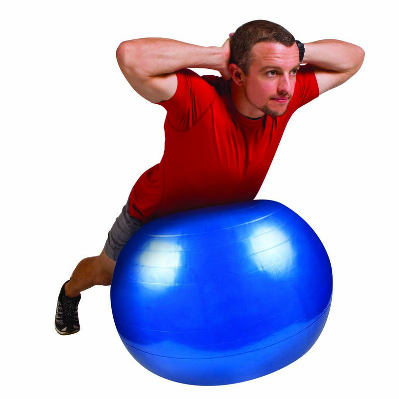 Go Fit 75cm Exercise Ball with Pump & Training Poster image number 3