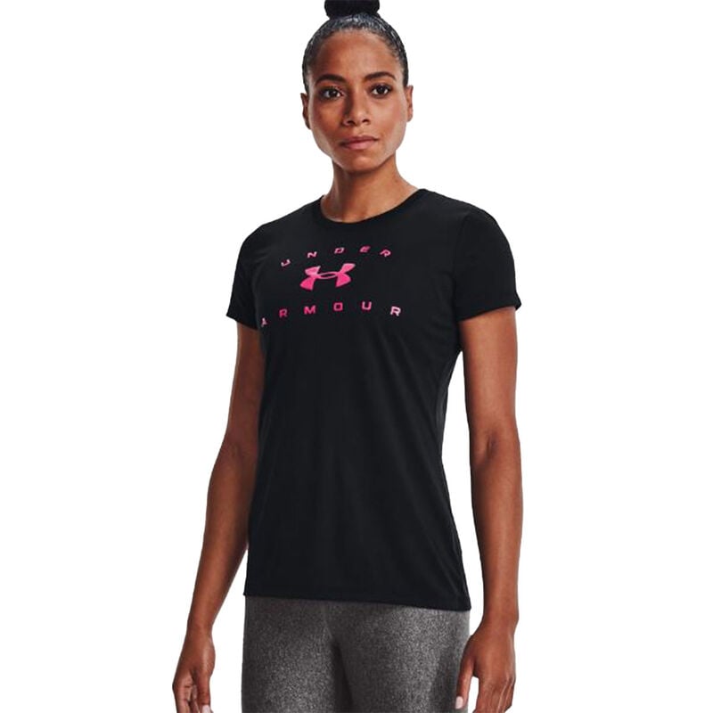 Under Armour Women's Solid Logo Tee image number 0