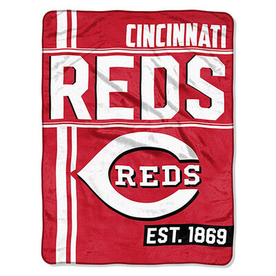 Northwest Co Cincinnati Reds Micro Raschel Throw Blanket