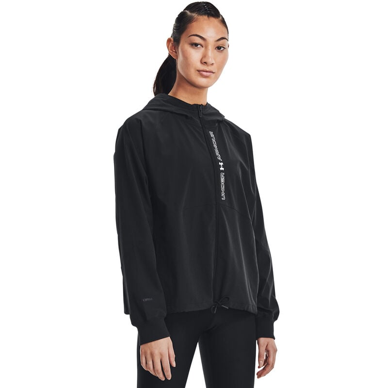 Under Armour Women's Woven Fz Jacket image number 5