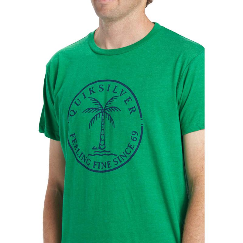 Quiksilver Men's Circle Palm Short Sleeve Tee image number 3