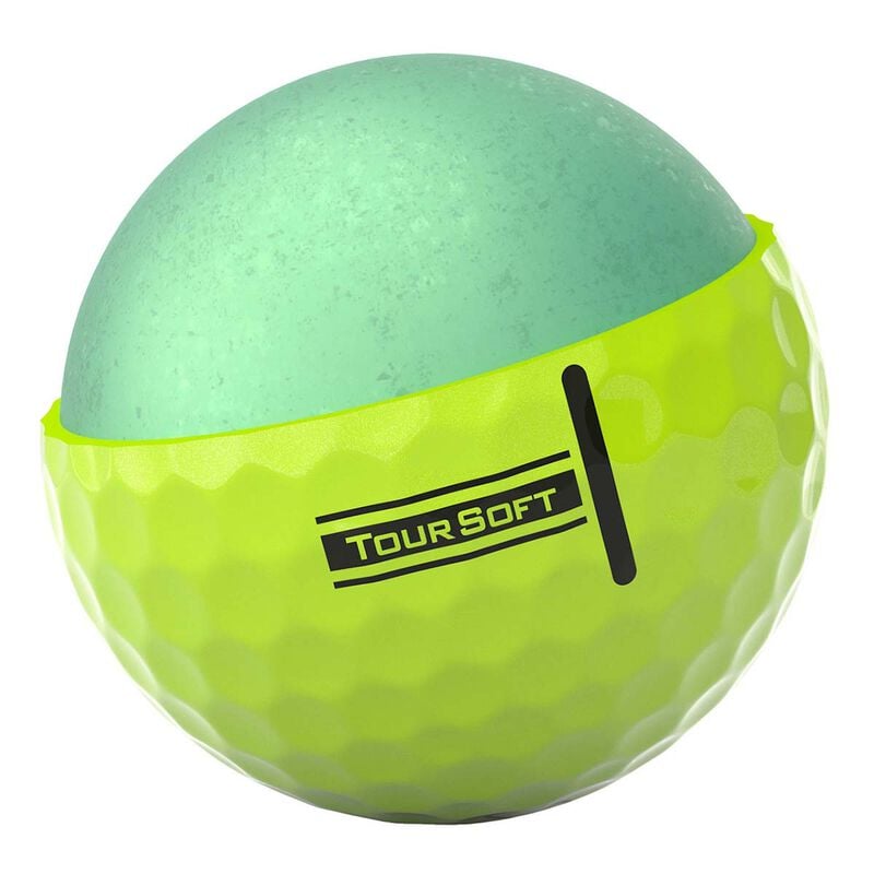 Titleist Tour Soft Yellow Golf Balls image number 3