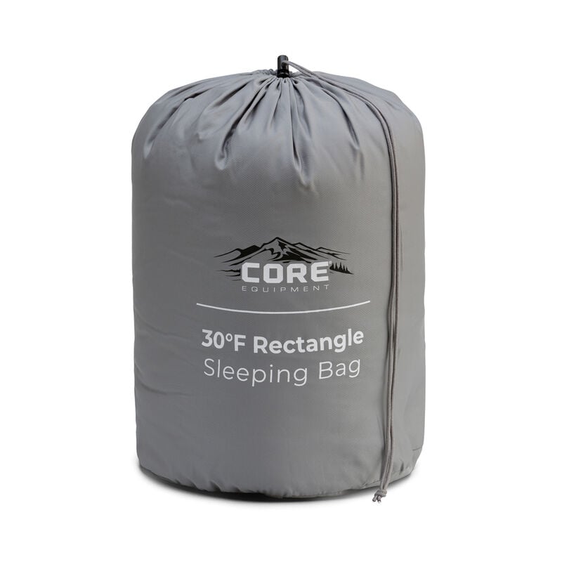 Core Equipment Core 30 Degree Rectangle Sleeping Bag image number 5