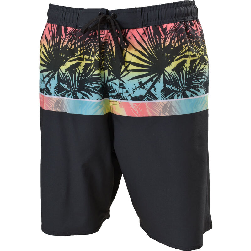 Split Men's Gradient Tropical Board Shorts image number 0