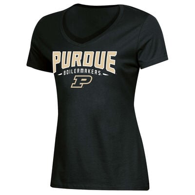 Knights Apparel Women's Short Sleeve Purdue Classic Arch Tee