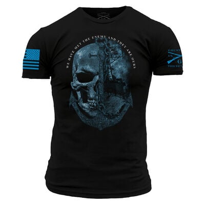 Grunt Style Men's USN The Enemy is Ours Tee