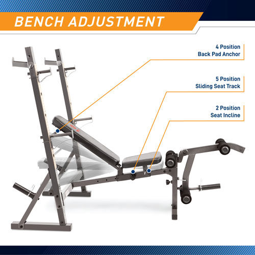Marcy club olympic weight bench deals