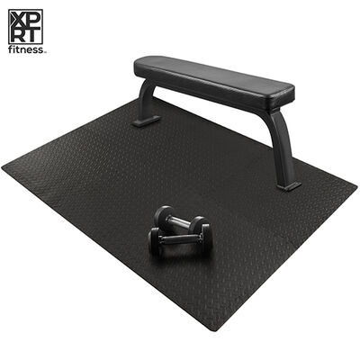 Xprt Fitness 6pc Interlock 1/2" Floor Mat
