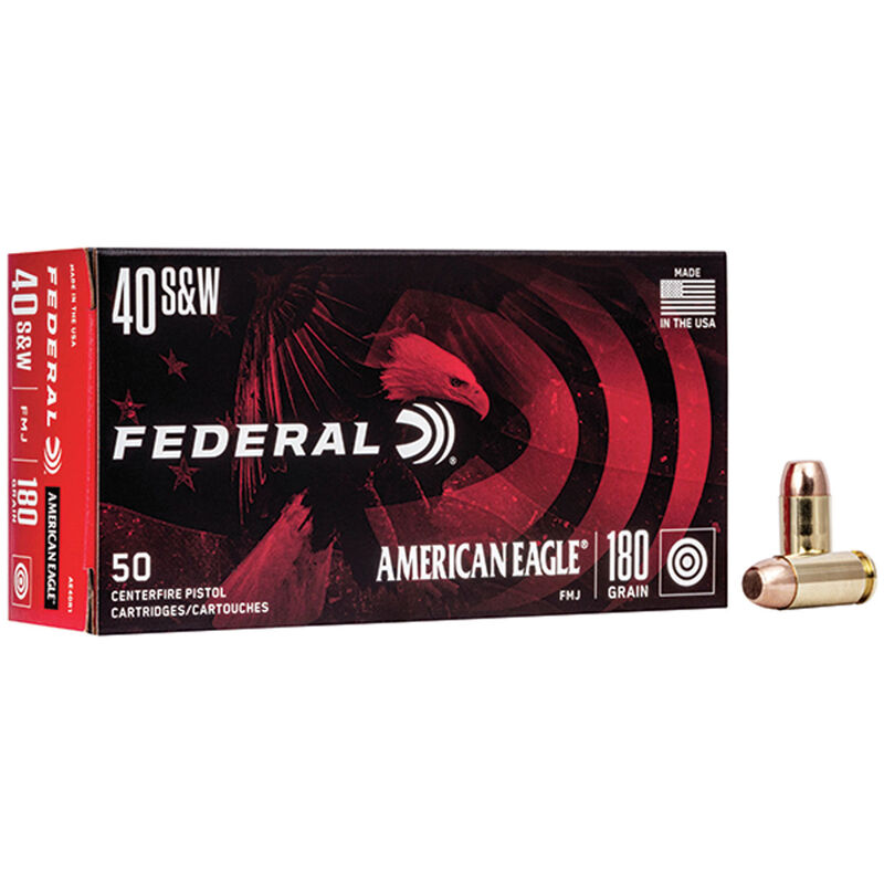 Federal 40 S&W FMJ R3 image number 0