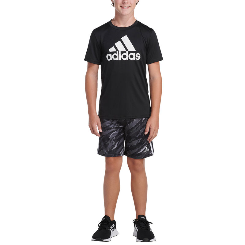 adidas Boys' Print Shorts image number 0