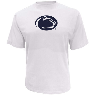 Knights Apparel Men's Short Sleeve Penn State Oversized Logo Tee
